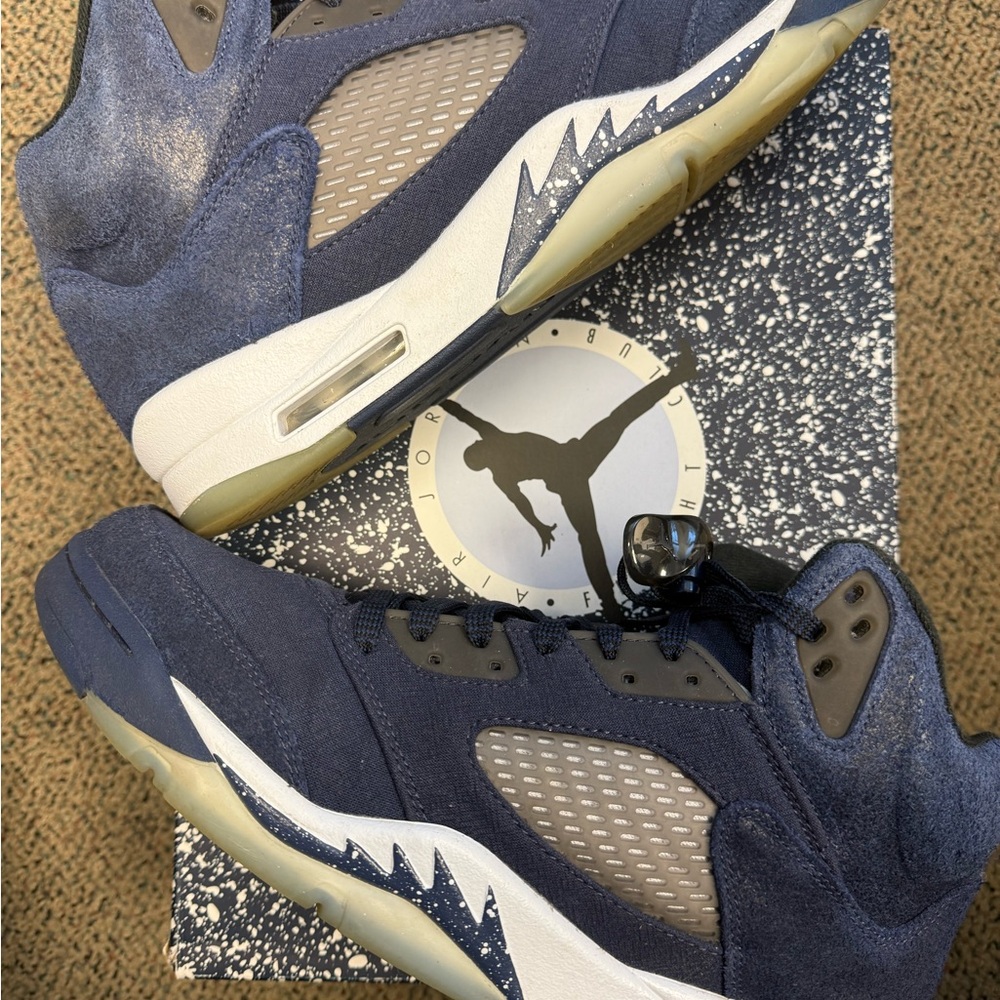 Jordan 5 Retro Midnight Navy -  and Gray